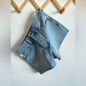 Relaxed Fit Denim Shorts